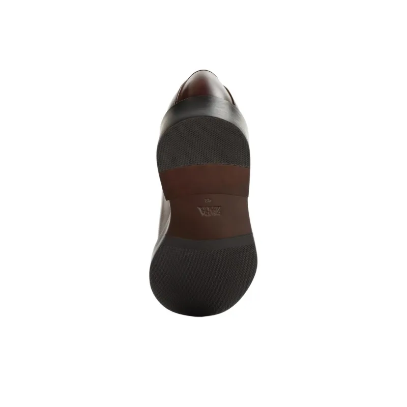 ZARA Dress Shoes Men Low-Top Brown-4