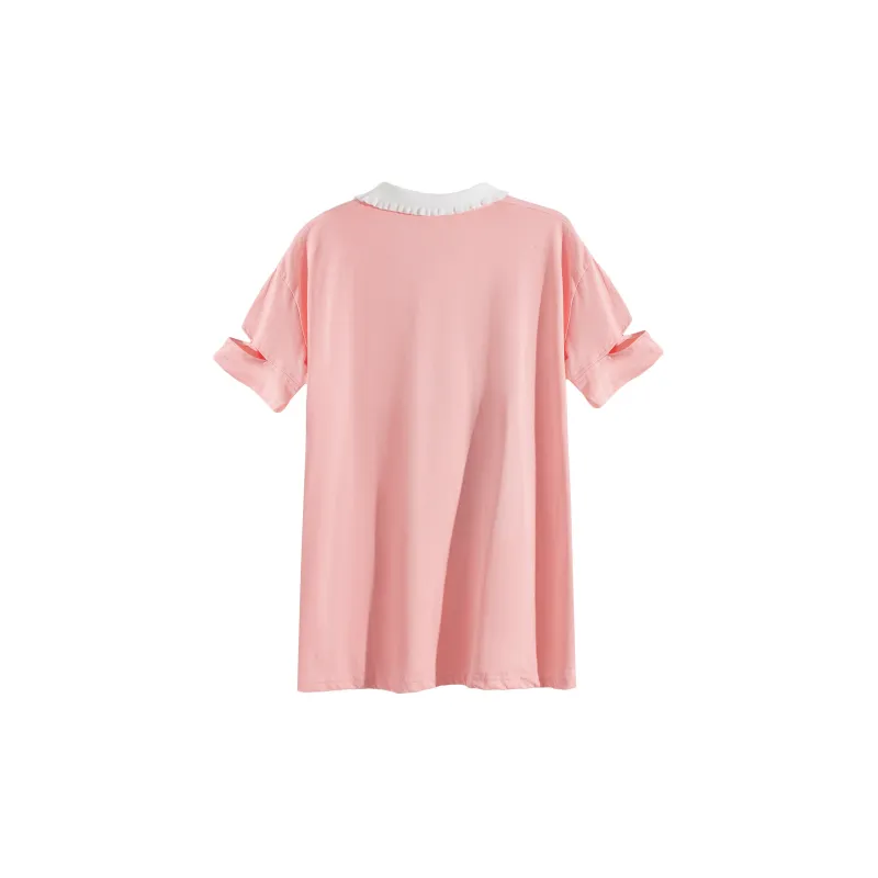 RTNH T Shirts Women's Pink-1