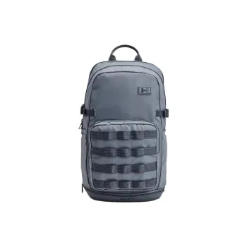Under Armour PU With Polyester Backpack Unisex Gray