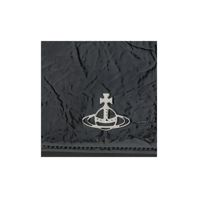 Vivienne Westwood Leather Wallet Women's Black-5