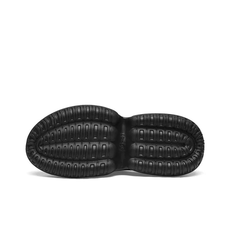 Cabbeen EVA Cut-Out Quick Dry Slide Slippers Men's Black-4