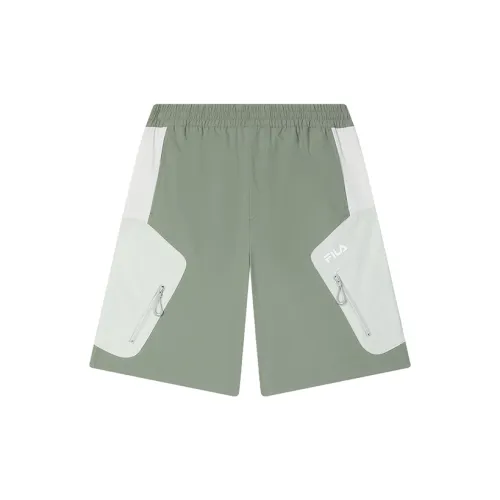 FILA Casual Shorts Men Pine Resin Green