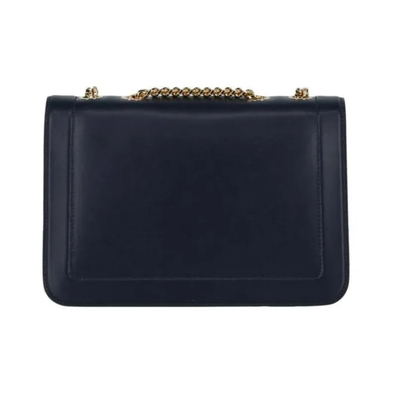 FERRAGAMO Vara Leather Shoulder Bag Crossbody Bag Women's Marine Blue-3