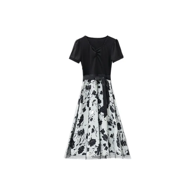 Pa33word Short Sleeved Dress Women's-15