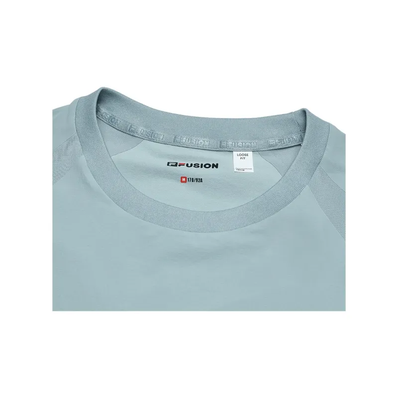 FILA FUSION T Shirts Men Uniform Blue-2