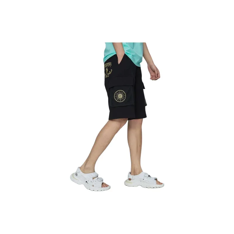 ONIARAI Casual Shorts Unisex Black-2