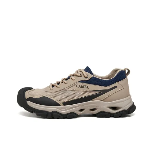 CAMEL Slip-Resistant Cushioning Breathable Mid-Top Trekking Shoes Men's