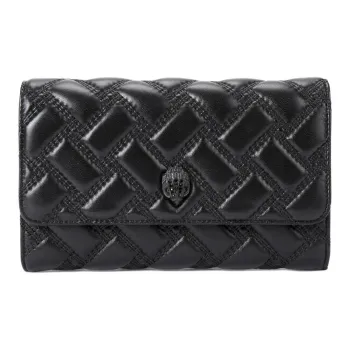 Kurt Geiger London Lambskin Wallets Shoulder Bag Crossbody Bag Women's Black