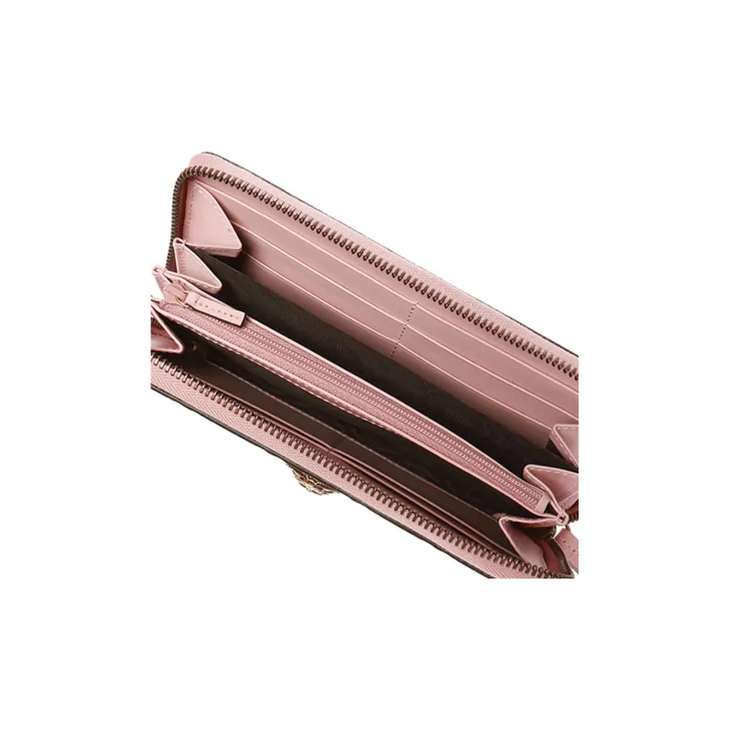 GUCCI Leather Wallet Women's Pink-4