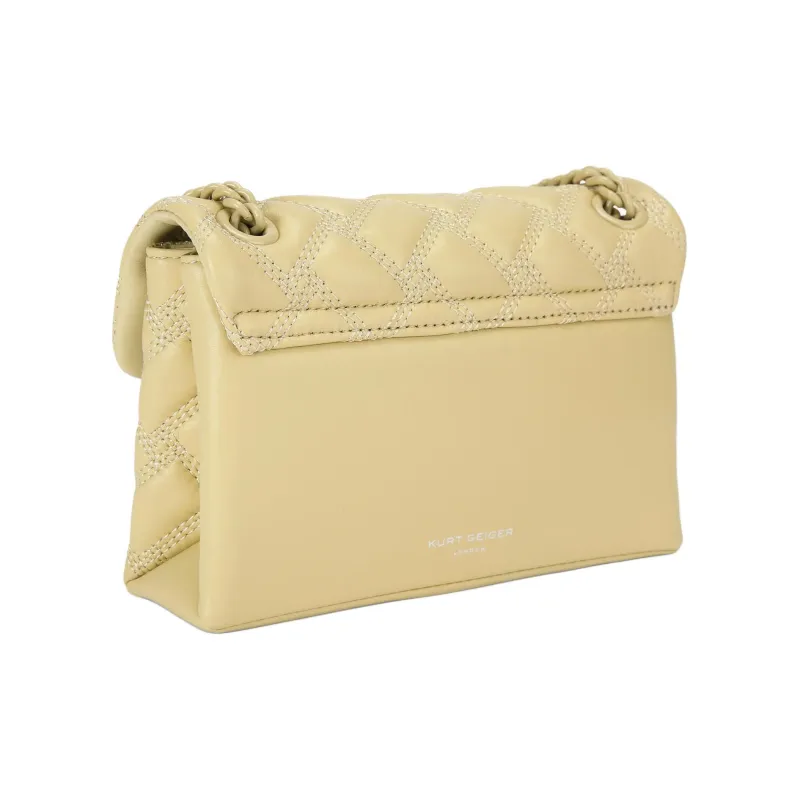 Kurt Geiger London Lambskin Shoulder Bag Crossbody Bag Mini Women's Cream-2