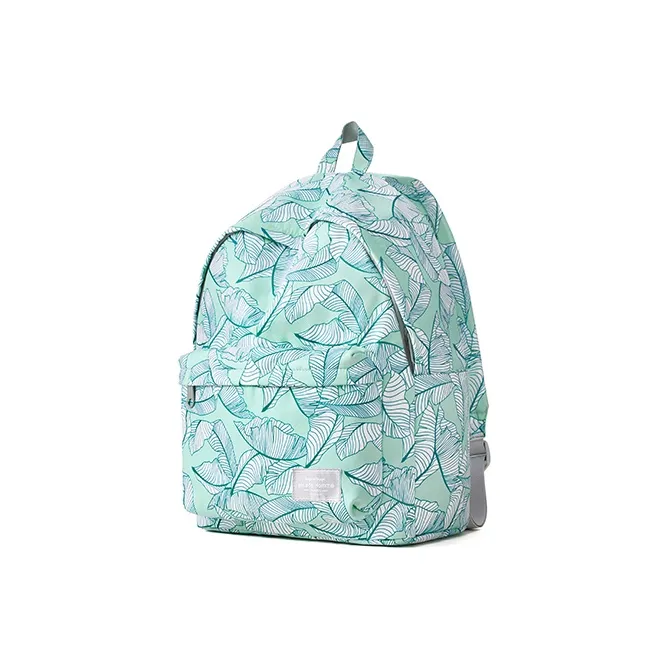 MR.ACE HOMME Polyester Backpack For Middle And High School Students Casual Travel Backpack Unisex Turquoise Green-1