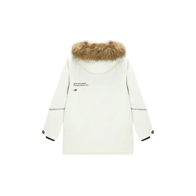 New Balance Down Jacket Unisex White-1