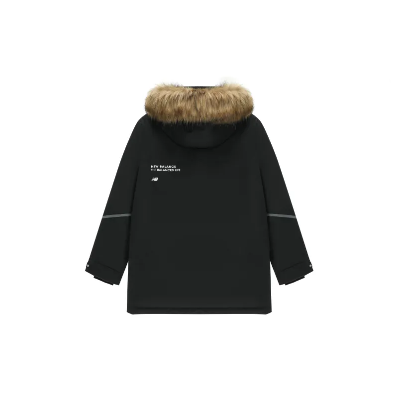 New Balance Down Jacket Unisex Black-1