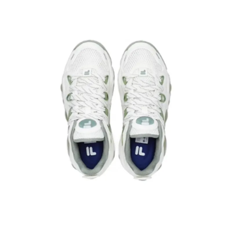FILA FUSION VERTICAL Cushioning Wear Resistant Low Top Basketball Shoes Women's Snow-3