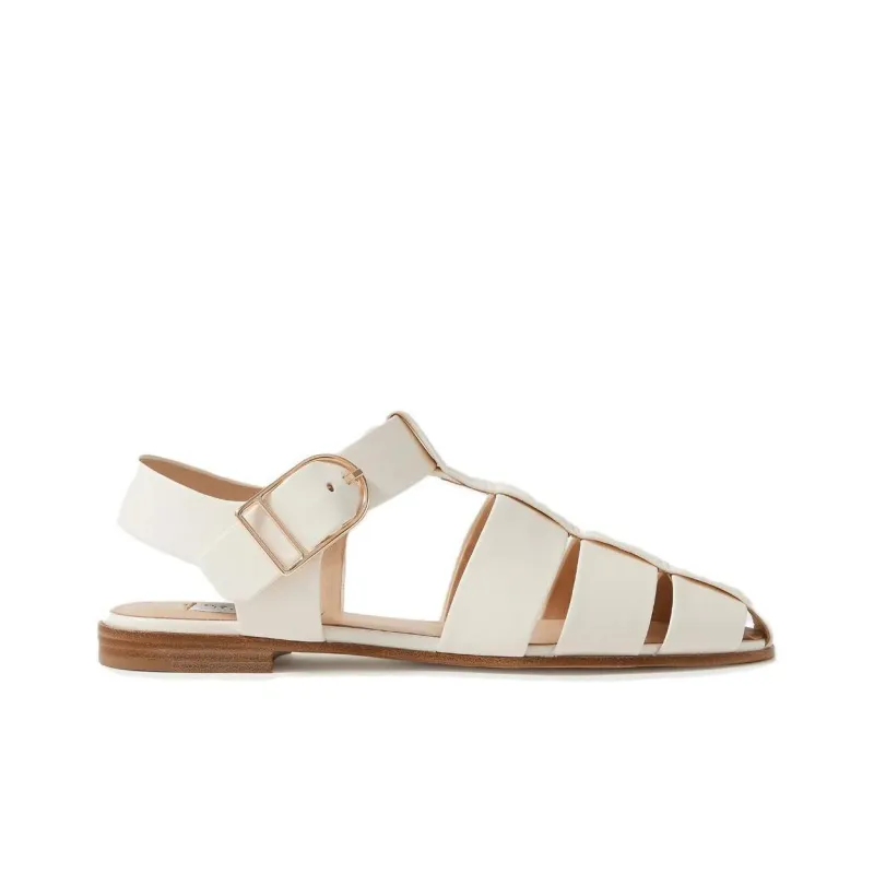 GABRIELA HEARST Lynn Roman Sandals 2cm Women's White-1