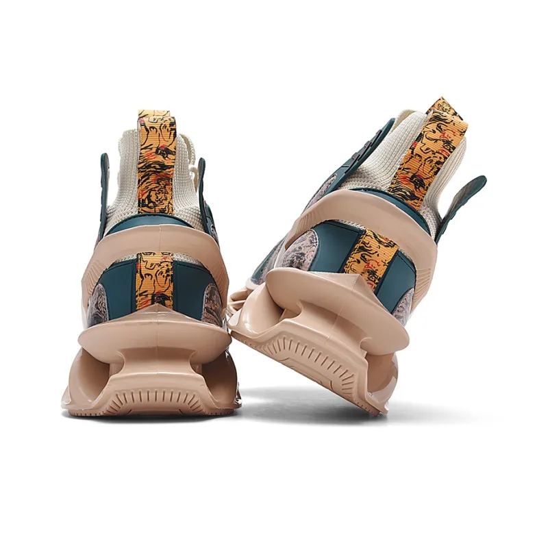 PNKE Cushioning Anti-Slip Wear-Resistant Breathable Height Increasing High-Top Casual Shoes Men's-3