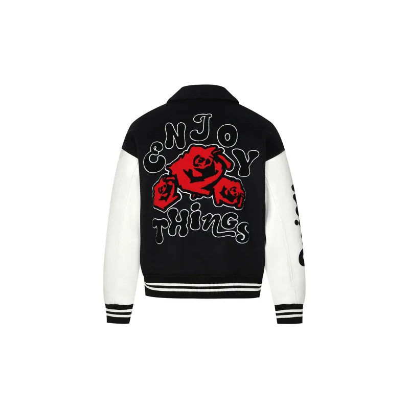 MR.ENJOYDA MONEY Rose Full Printed Unisex Baseball Uniform-0