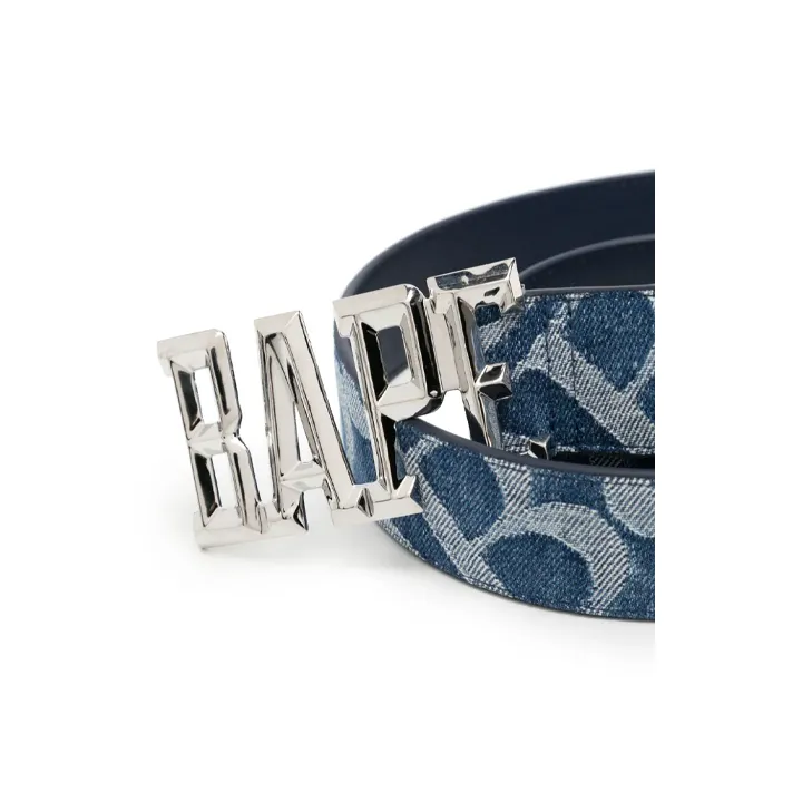 Bape Denim Monogram Belt-2