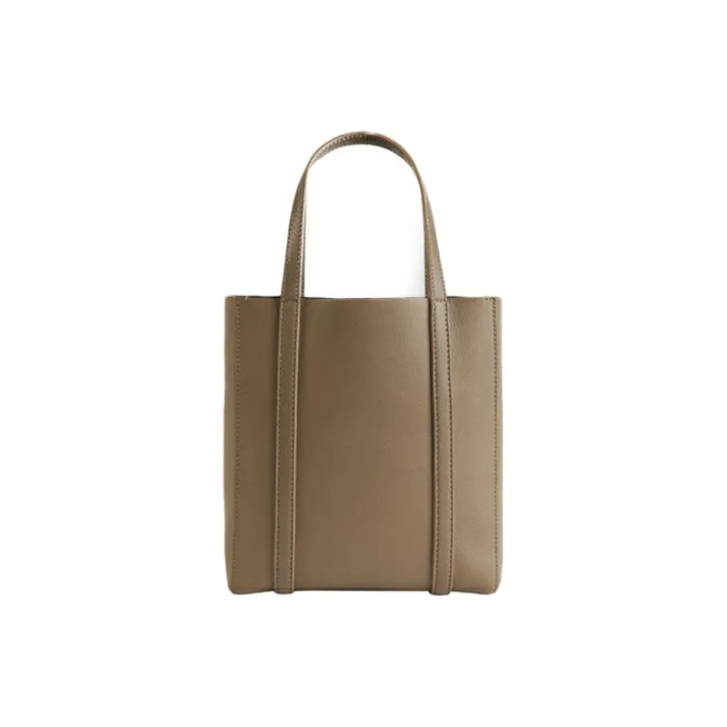 Balenciaga Everyday Cow Leather Tote Bag Crossbody Bag Shopping Bag Extra Small Women's Brown-2