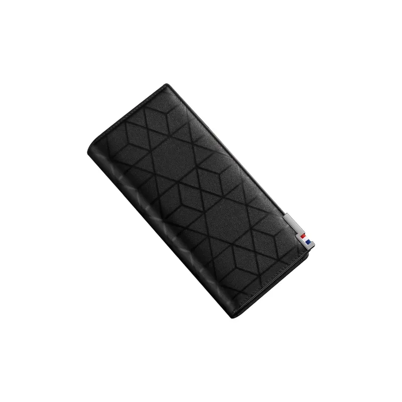 WilliamPOLO Wallets Black Laser Pattern-5