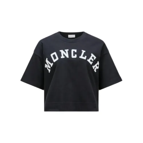 Moncler SS24 T-Shirts Women's Midnight Blue