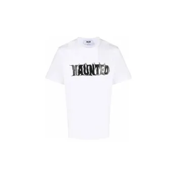 MSGM Haunted Print T Shirt