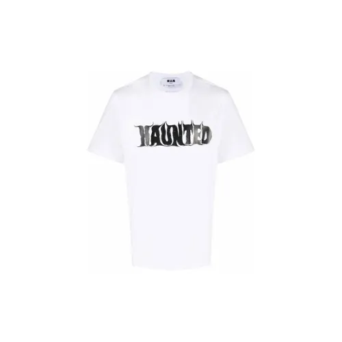 MSGM Haunted Print T Shirt