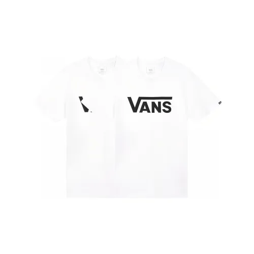 Vans AP FLYING V T-Shirts Unisex Set Of 2 White