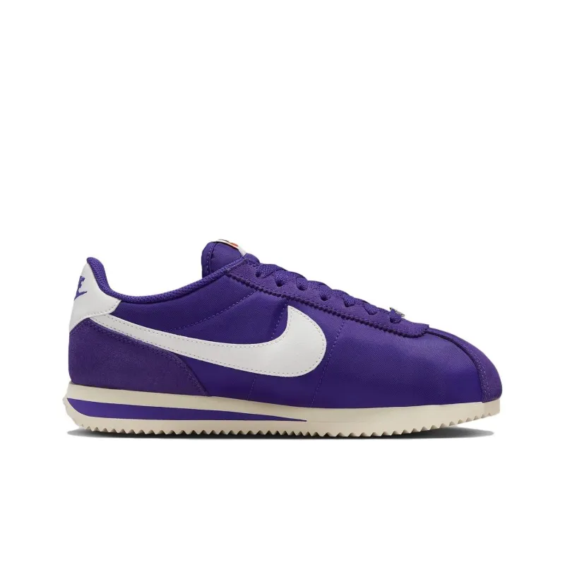 Nike Cortez Textile Field Purple Alabaster Safety Orange Summit White Women's-1