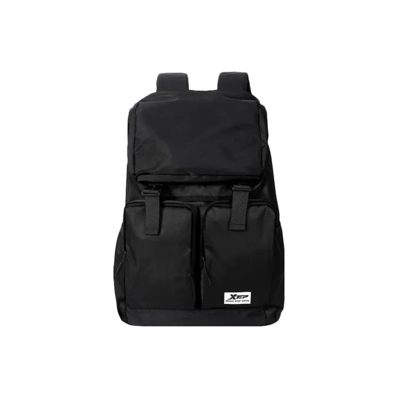 XTEP Polyester Backpack Regular Unisex Black-0