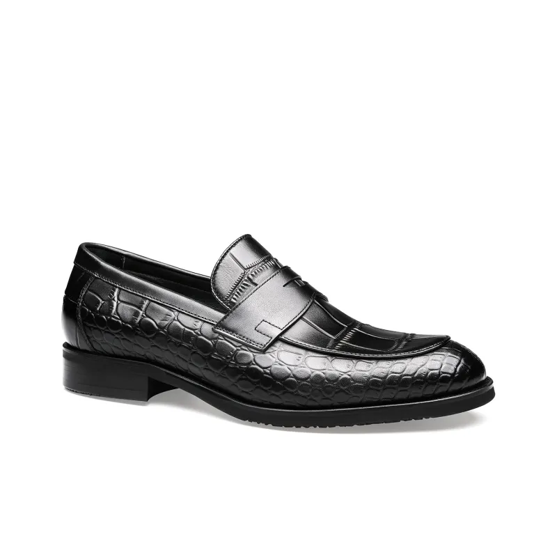 MILLIE'S Loafers Low Heel Men's Black-1