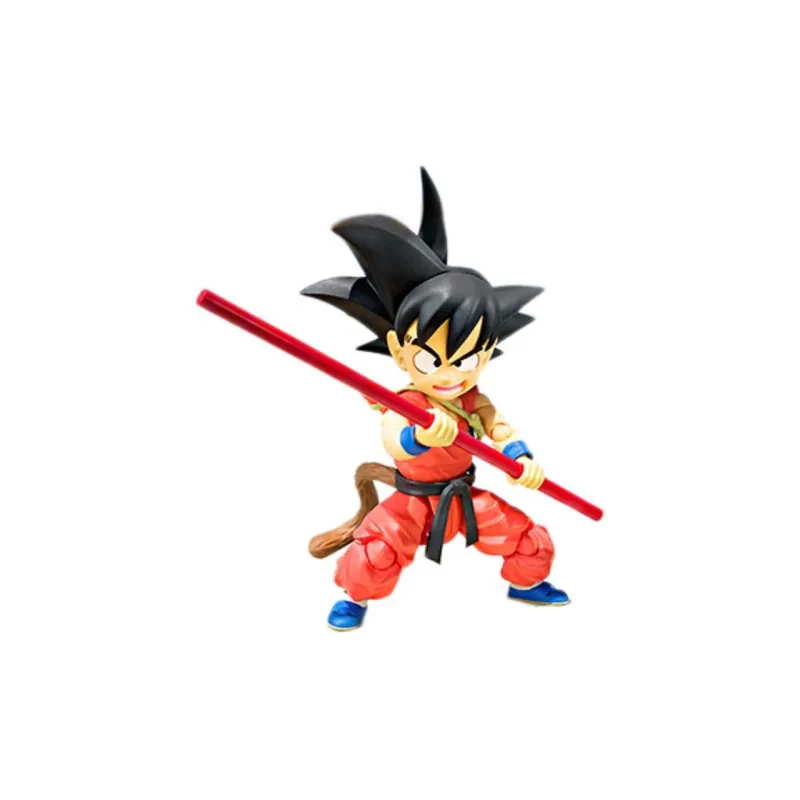 BANDAI Sun Wukong Bandai 1/12 SHF Dragon Ball Dragon Ball Z Youth Goku Scale Figures-1