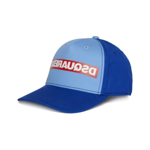 DSQUARED2 KIDS Logo-flocked Cotton Baseball Cap