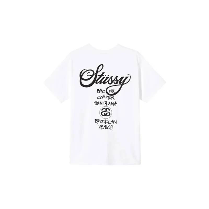 Stussy X Dover Street Market World Tour T Shirt-5