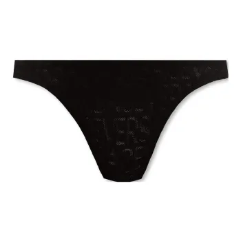 VERSACE Allover Jacquard Mesh Thong