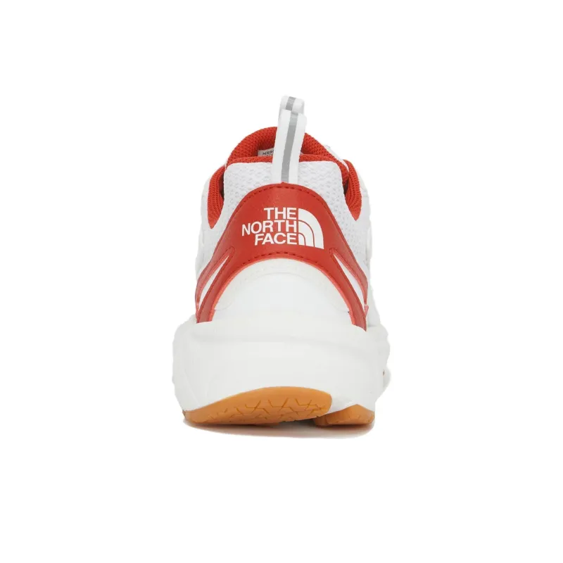 THE NORTH FACE Cushioning Anti-Slip Wear-Resistant Breathable Reflective Rebound Low-Top Outdoor Shoes Unisex White Red-4