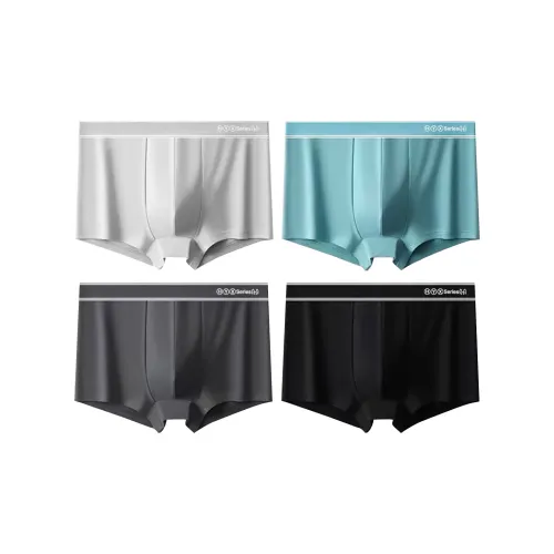 H YXIANG Underpants Men's 4 Pack