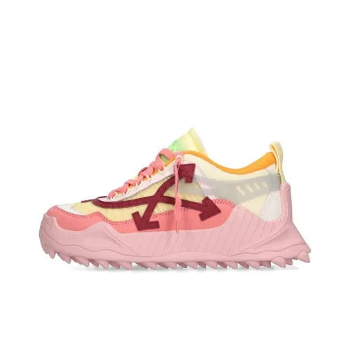 OFF-WHITE Odsy-1000 Pink Yellow Burgundy Women's