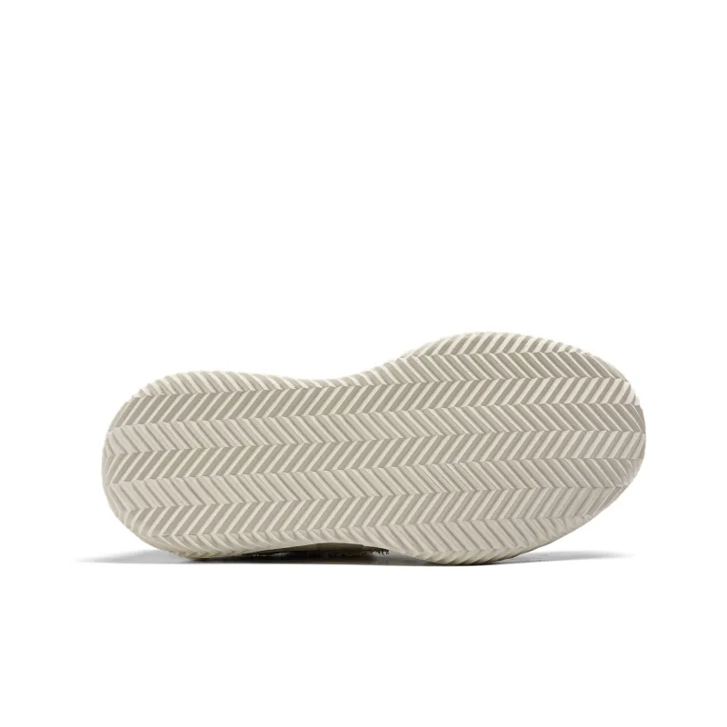 Fang Sanhuo Breathable Height Increasing Low Top Canvas Shoes Unisex White-6