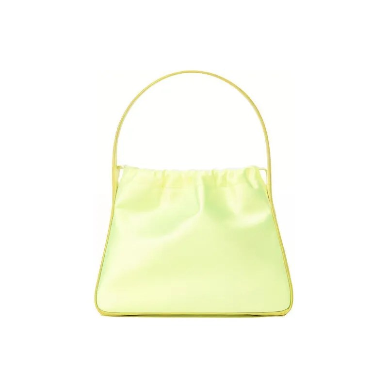 Alexander Wang Polyamide Shoulder Bag, Portable Shoulder Bag Small Size Women's Neon Yellow-2