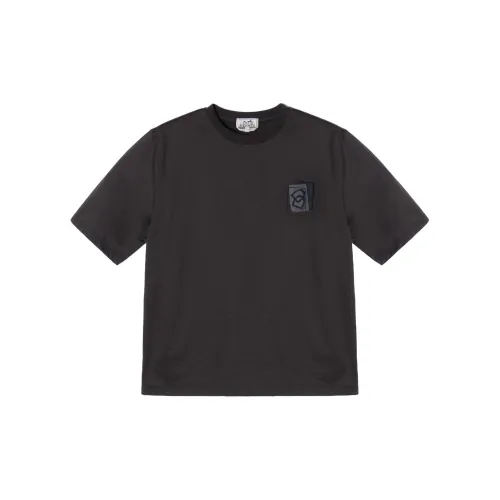 HERMES T-Shirts Men Coffee