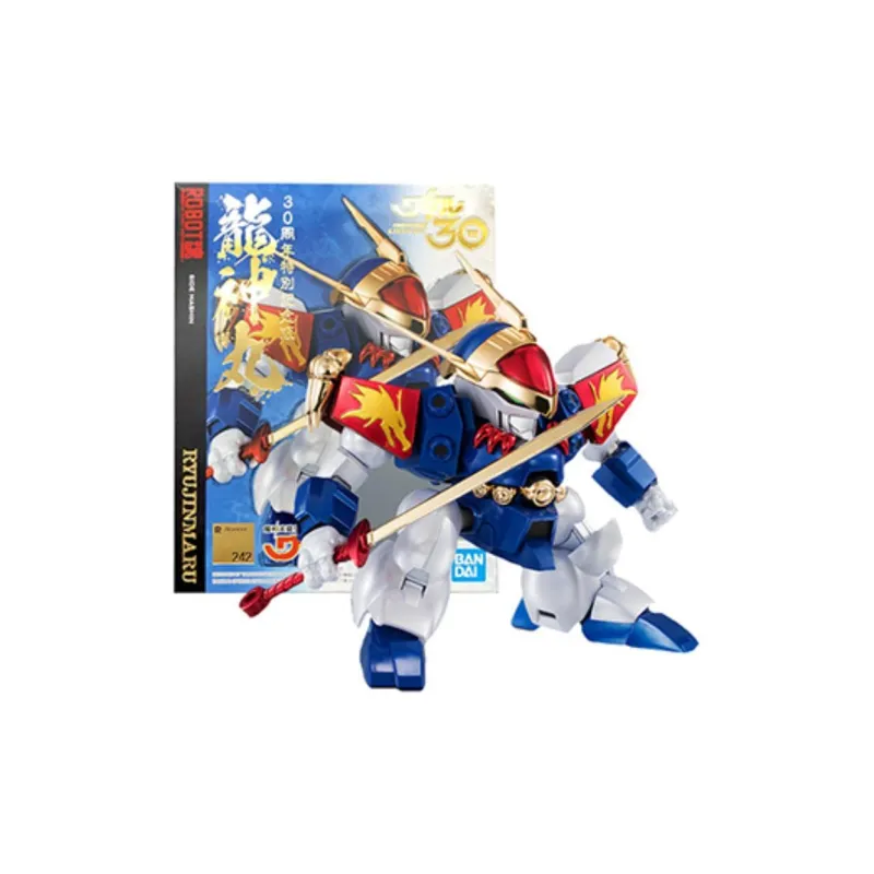 BANDAI ROBOT Soul Ryujinmaru & Ryujinmaru 30th Anniversary Special Commemorative Edition Assembled Models 9.5cm-4