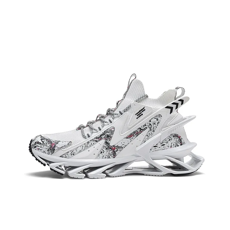 PNKE Cushioning Anti-Slip Wear-Resistant Breathable Height Increasing High-Top Casual Shoes Men's-17