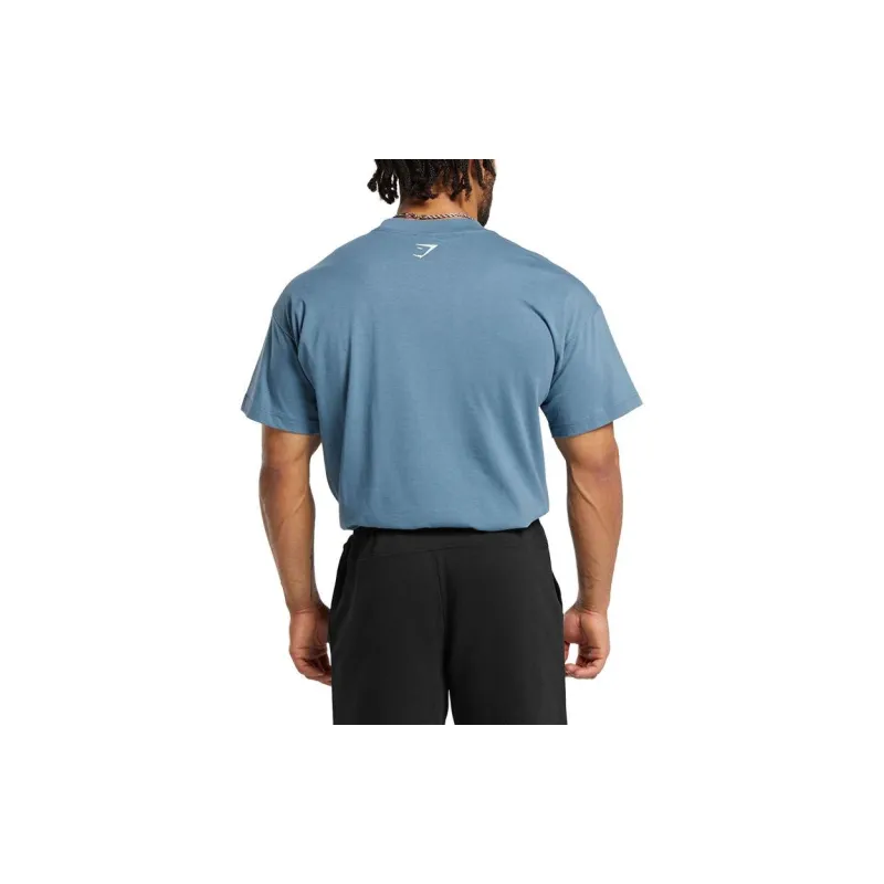 GYMSHARK T Shirts Men Blue-1