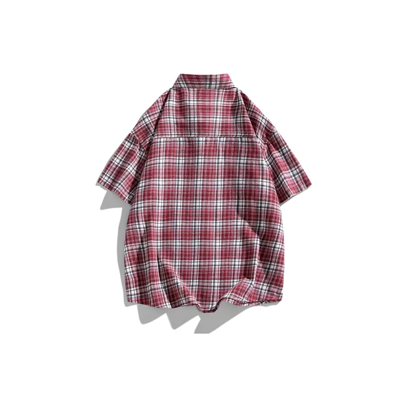 PANDA BASE Shirts Unisex Red-1