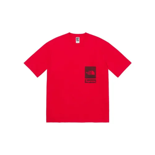 Supreme x The North Face Printed Pocket Tee White