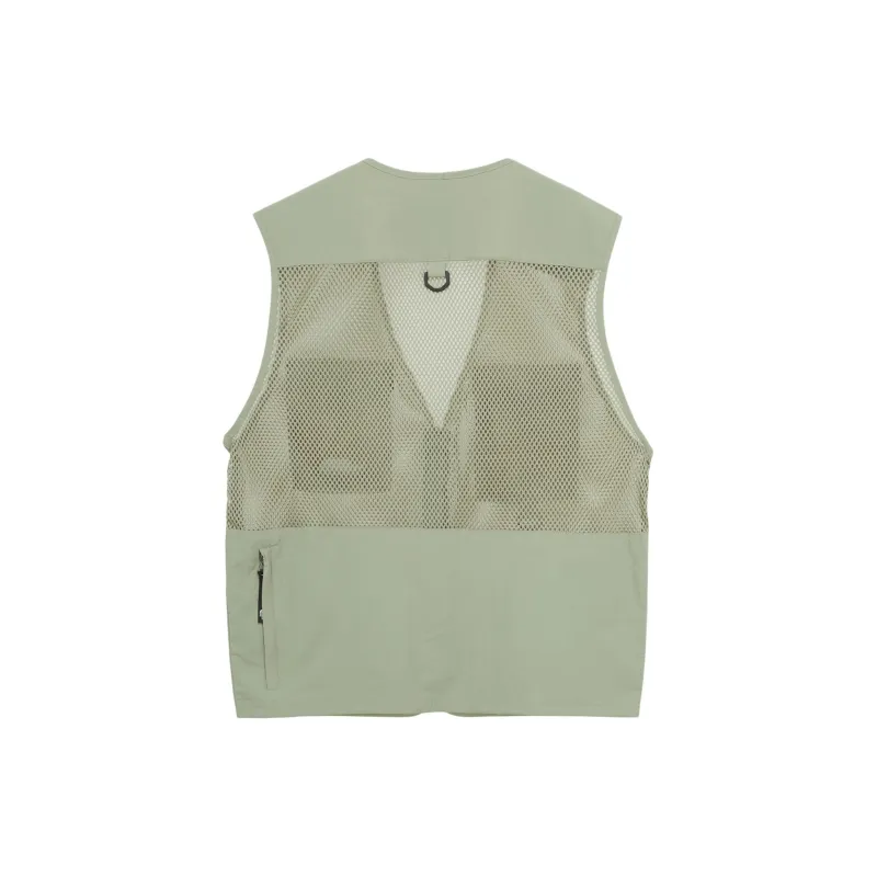 THE NORTH FACE M'S Exploring Mesh Vest Light Green Korea Version-1