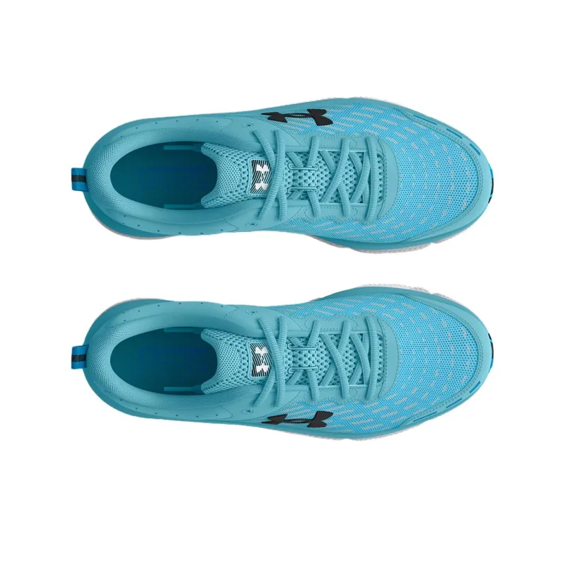 Under Armour Charged Assert 10 Anti Slip Wear Resistant Low Top Casual Running Shoes Women's Sky Blue-3