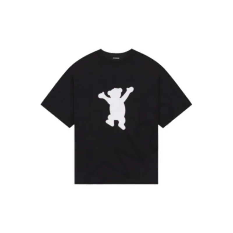 WE11DONE Teddy Bear Print T shirt-0