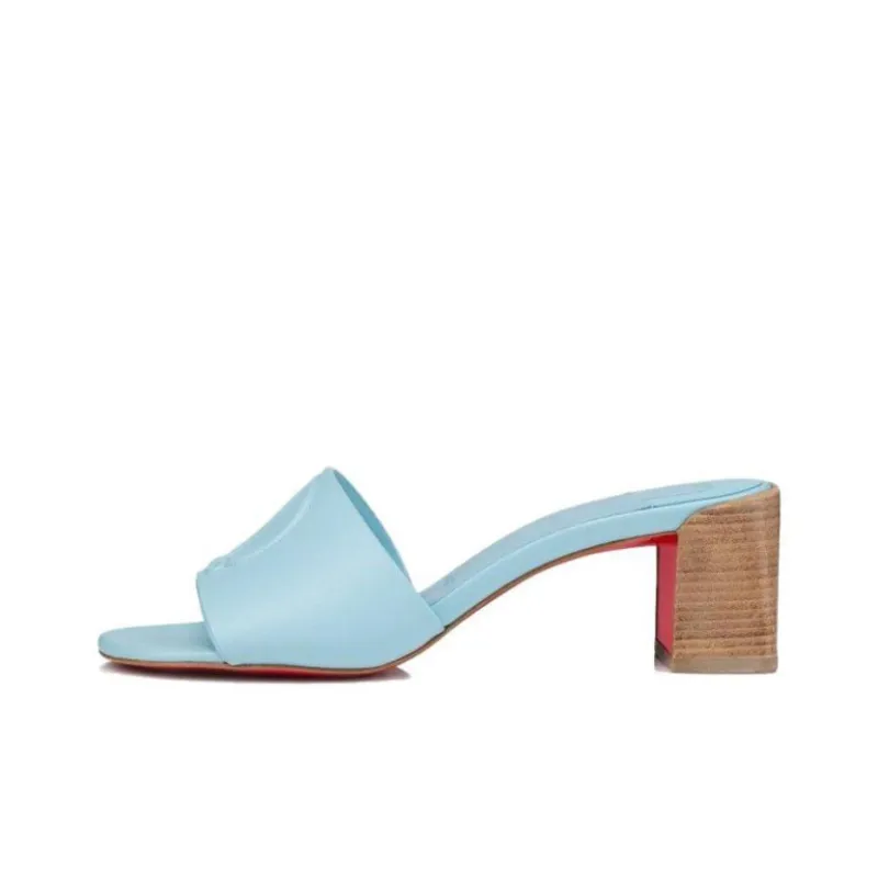 CL LUBOTING Slide Slippers Women's Blue-0